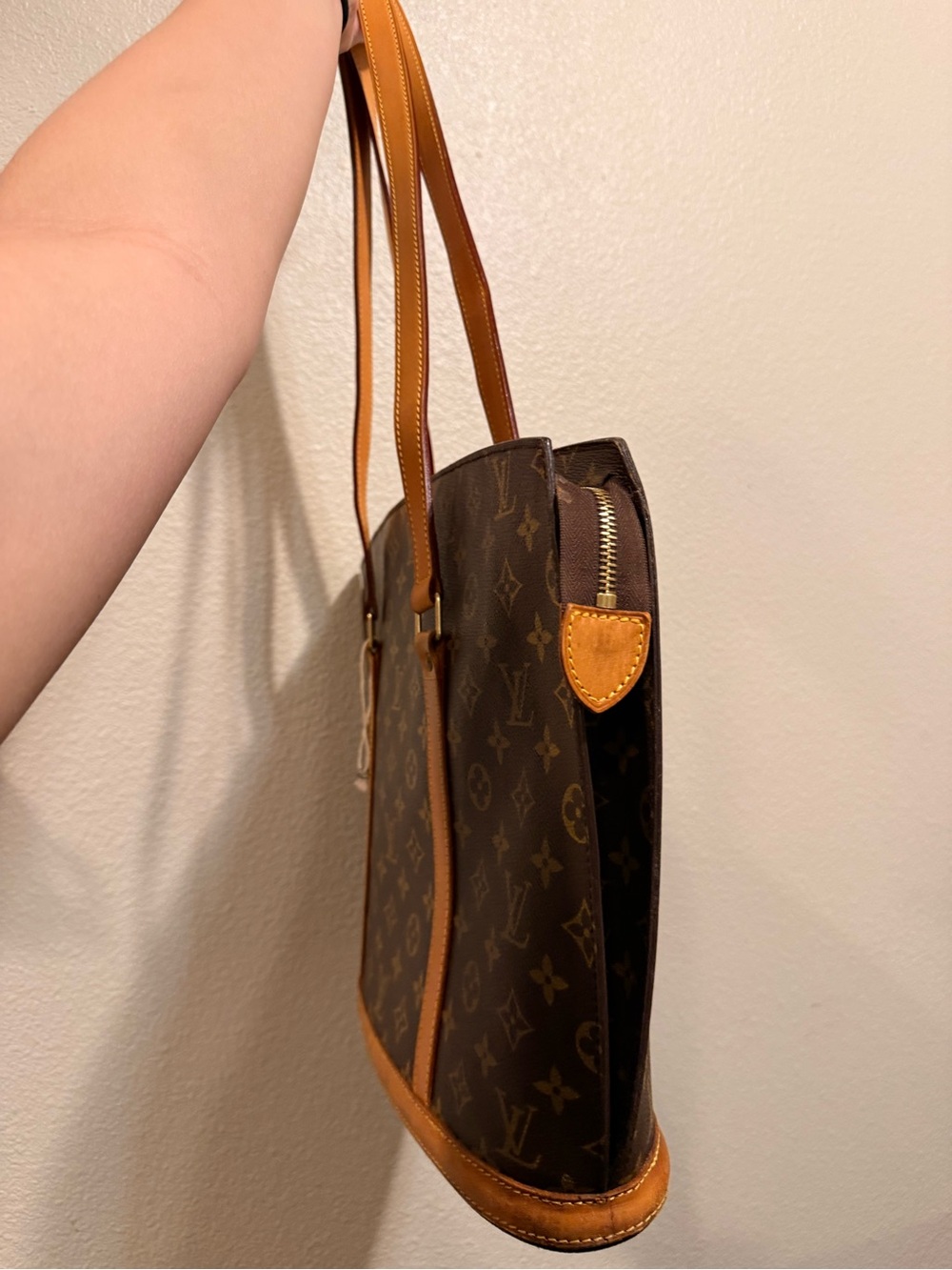 Louis Vuitton Brown Monogram Babylon Tote Bag - Picture 2 of 16